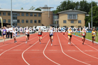Womens Under-17s and Girls Under-15s 100 metres, 2022 Northern Inter Counties U17s and U15s Track and Field, York, Thursday, June 2nd. Photo: David T. Hewitson/Sports for All Pics